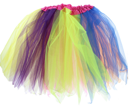 3-Layer Rainbow Tutu Skirt