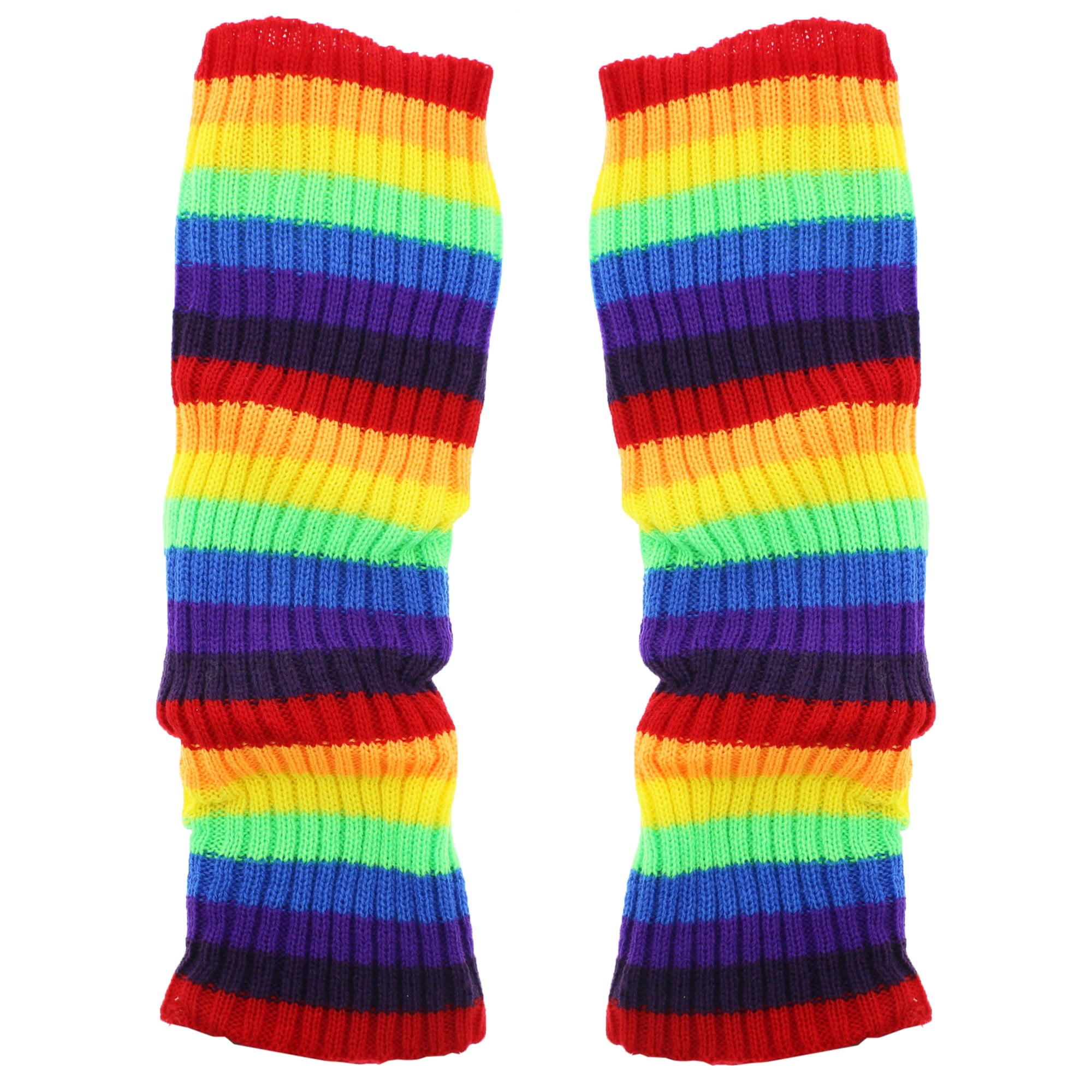 Rainbow Leg Warmers