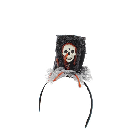 Blood Effect & Large Plastic Skull Top Hat