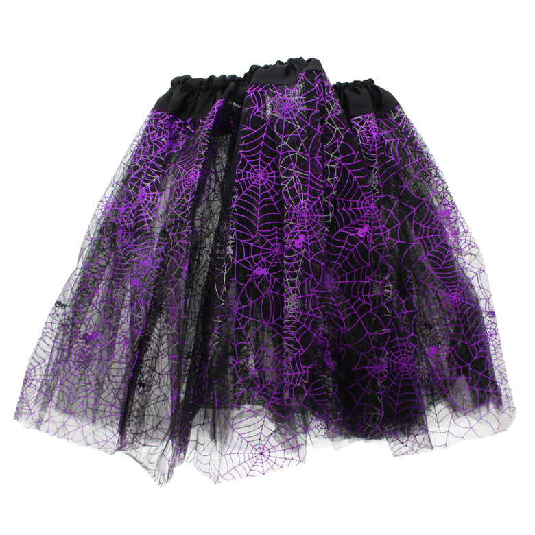 3-Layer Cobweb Design Tutu Skirt