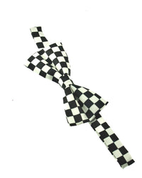 Chessboard Print/ Checkered Bow Tie