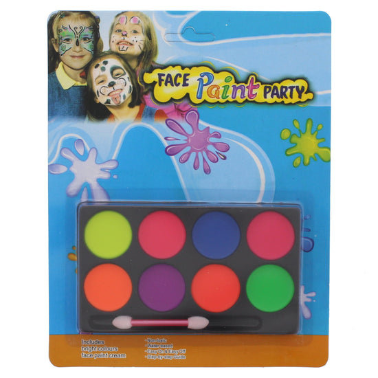 Bright Face Paints Palette