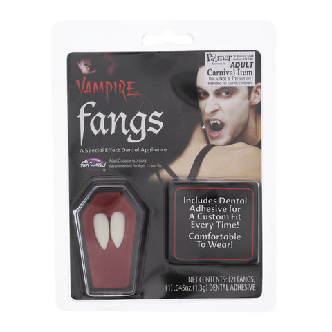 White Fake Fangs
