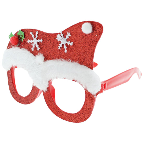 Assorted Christmas Sparkling Glitter Glasses