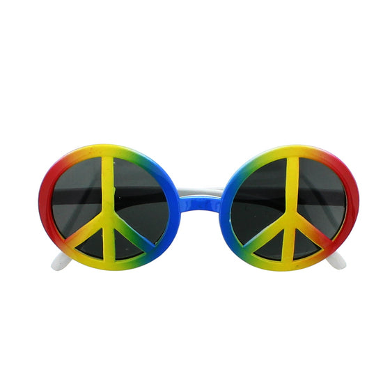 Rainbow Peace CND Sign Sunglasses