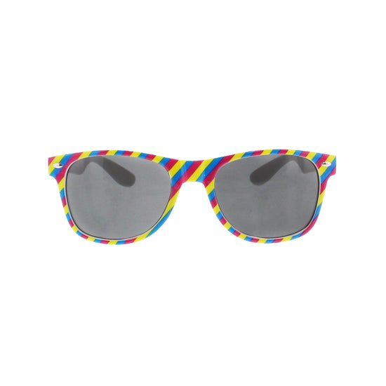 Pansexual Coloured Striped Sunglasses