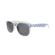 Transgender Coloured Striped Sunglasses