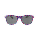 Bisexual Coloured Striped Sunglasses