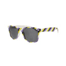 Non-Binary Coloured Striped Sunglasses