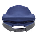 Navy Blue Pilot Hat with Back Button