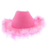 Cowboy Hat with Fur Outline