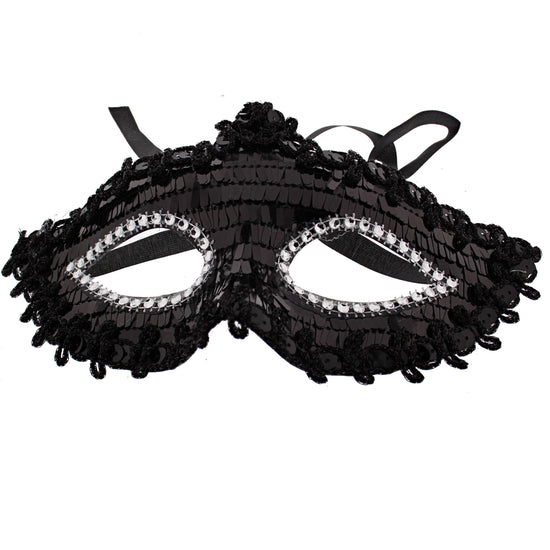 Sequin Outline Mirror Effect Mask