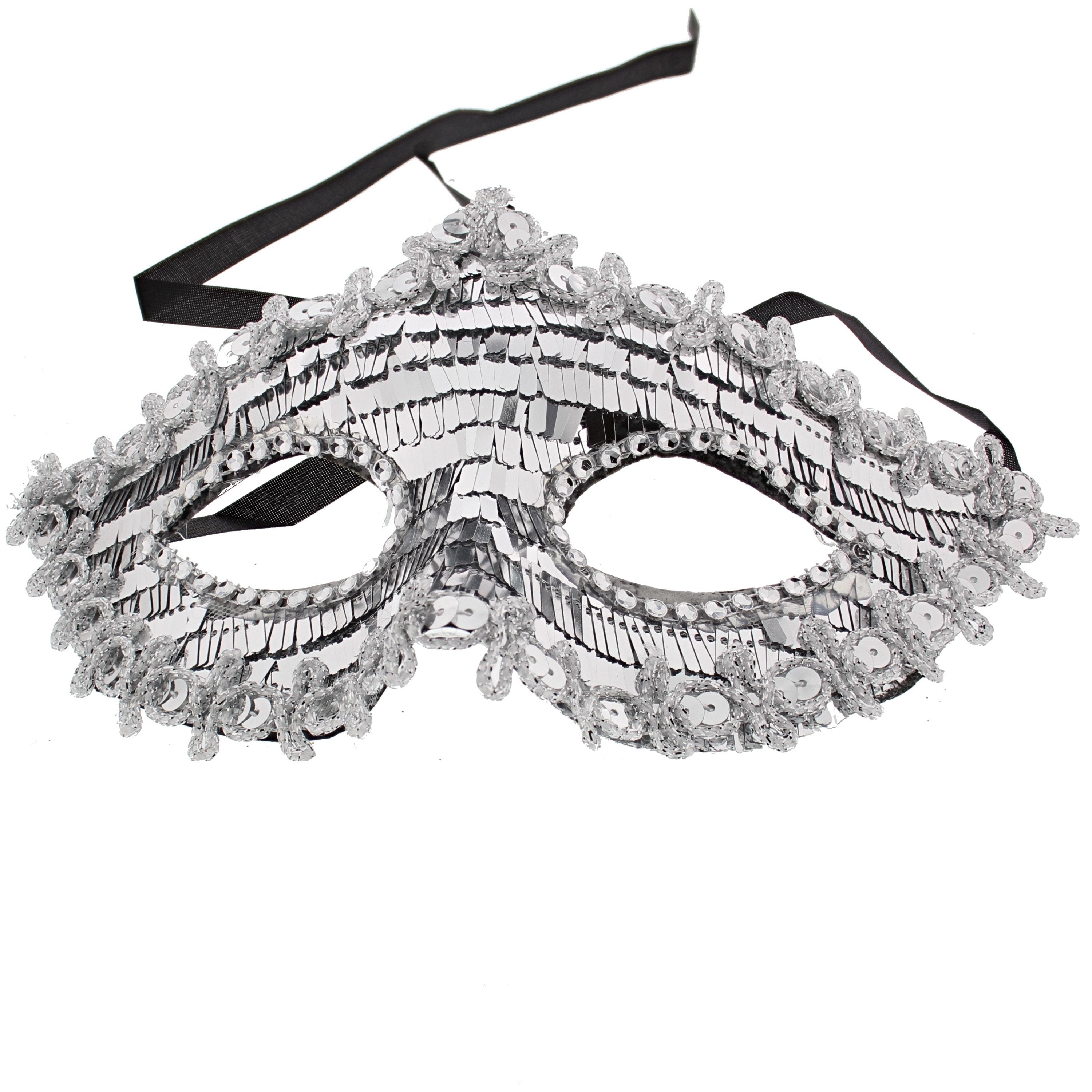 Sequin Outline Mirror Effect Mask