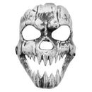 Burnished Skull Mask With Elastic