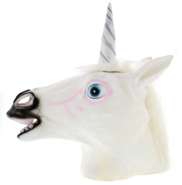 Large Latex Unicorn Head Mask