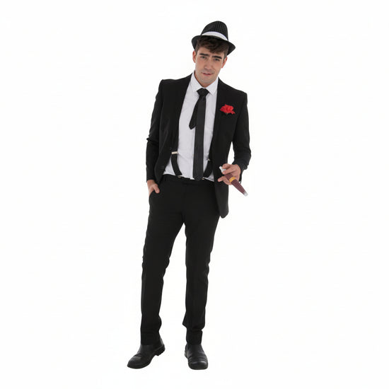 6 Piece Instant 1920s Gangster Set