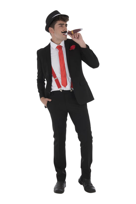 6 Piece Instant 1920s Gangster Set