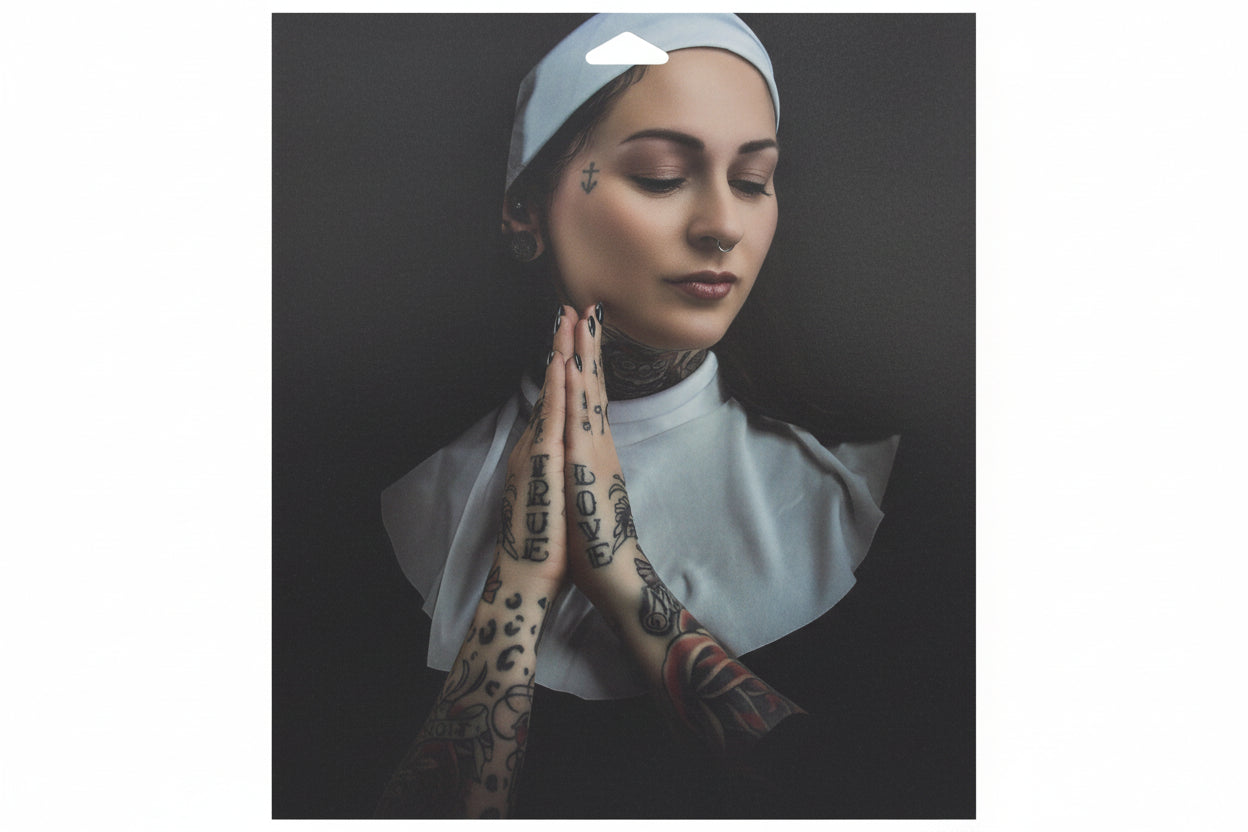 Fancy Dress 2 Piece Nun Set
