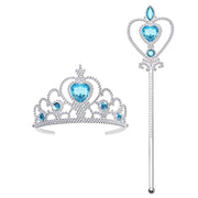 2 Piece Princess Set Tiara and wand