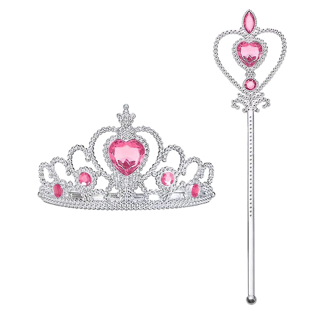 2 Piece Princess Set Tiara and wand