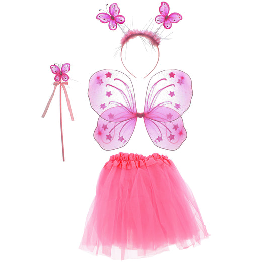 4 Piece Princess Set for Girls