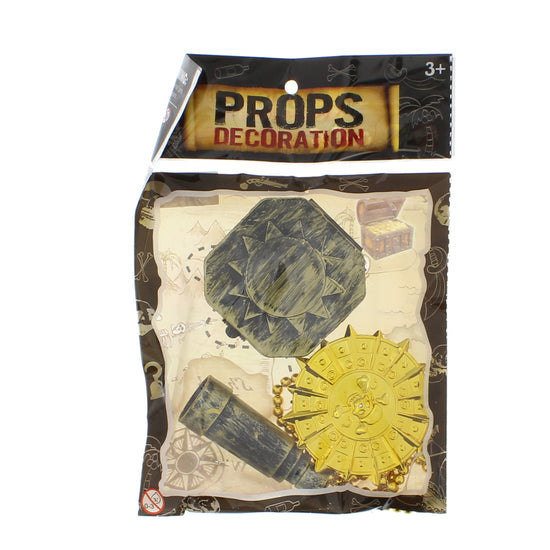 3 Piece Pirate Accessories Kit
