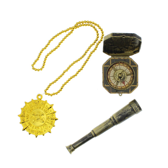 3 Piece Pirate Accessories Kit