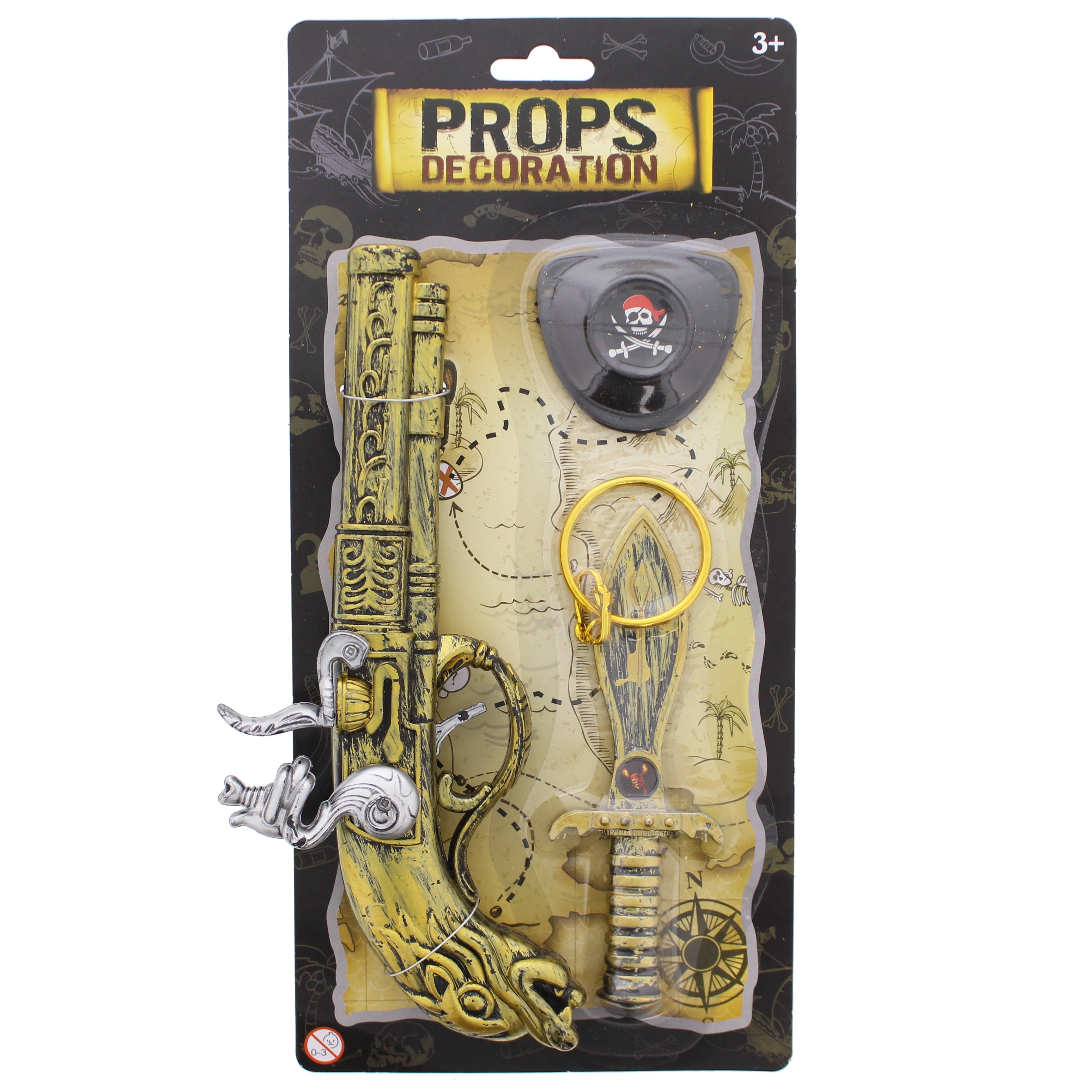 4 Piece Pirate Kit