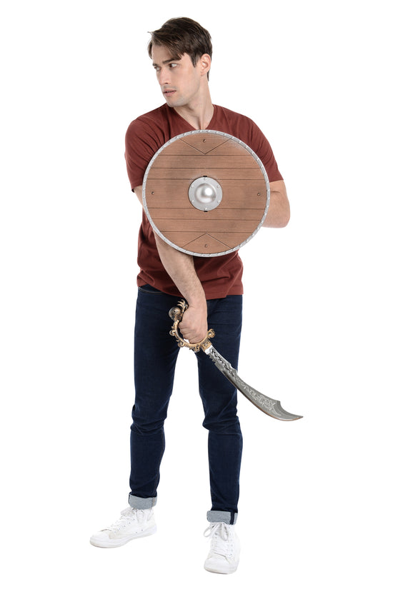 2 Piece Shield & Pirate Sword Set