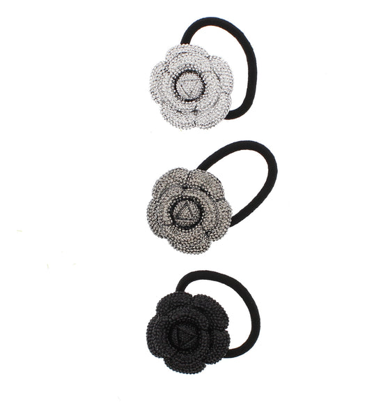 Rose Design on Hair Elastic