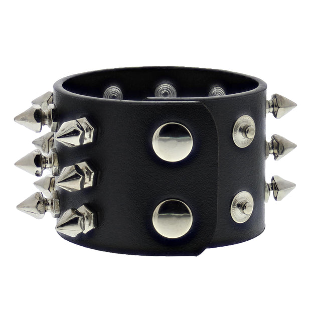 3 Row Spike Bracelet