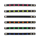 Assorted Colour Conical Studded PU Bracelets