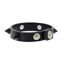 Assorted Colour Conical Studded PU Bracelets