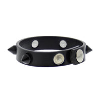 Assorted Colour Conical Studded PU Bracelets