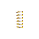 6 on a Card 3cm Epoxy Hair Snapclips