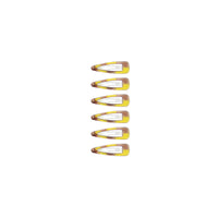 6 on a Card 3cm Epoxy Hair Snapclips