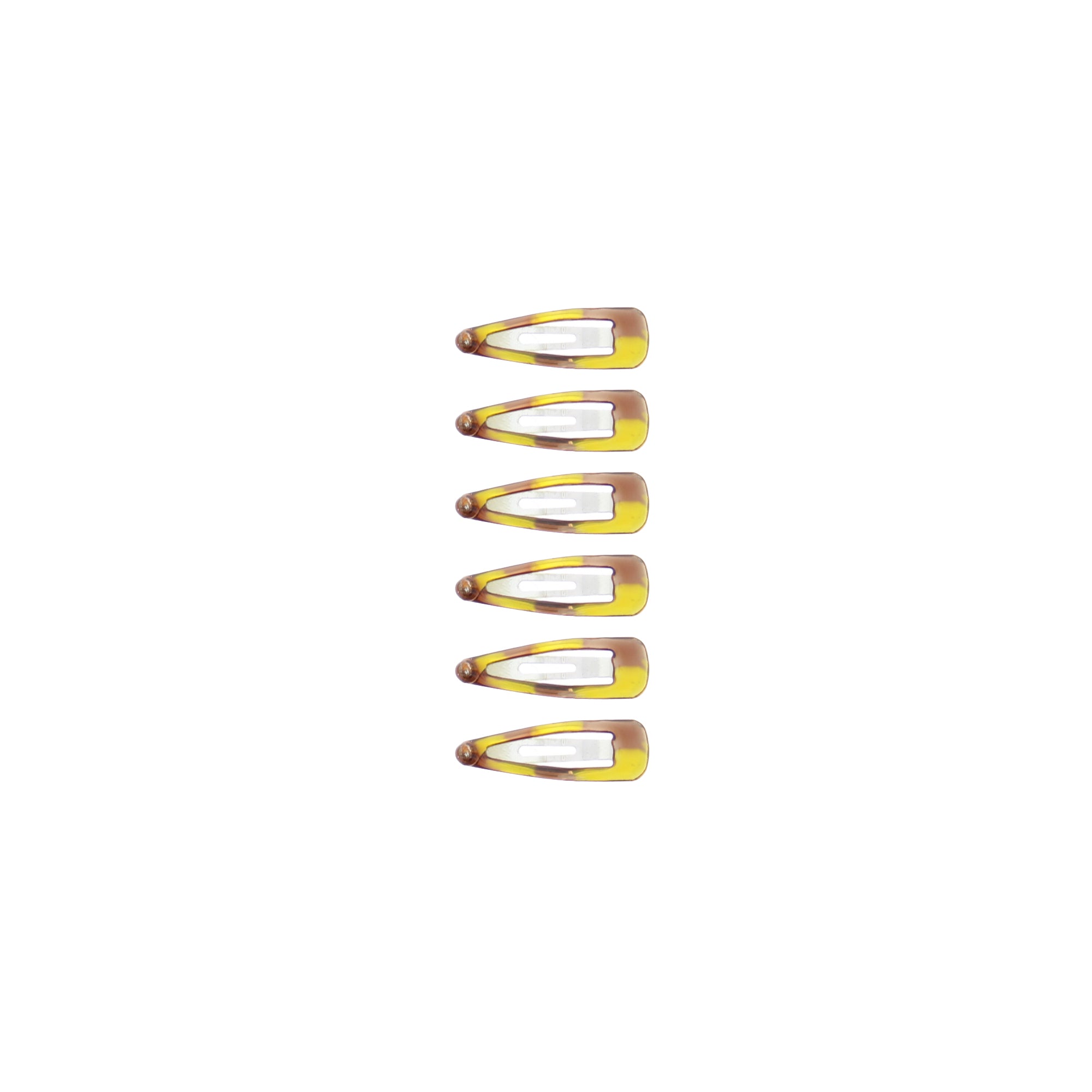 6 on a Card 3cm Epoxy Hair Snapclips