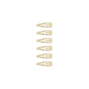 6 on a Card 3cm Epoxy Hair Snapclips