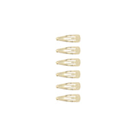 6 on a Card 3cm Epoxy Hair Snapclips