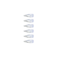 6 on a Card 3cm Epoxy Hair Snapclips