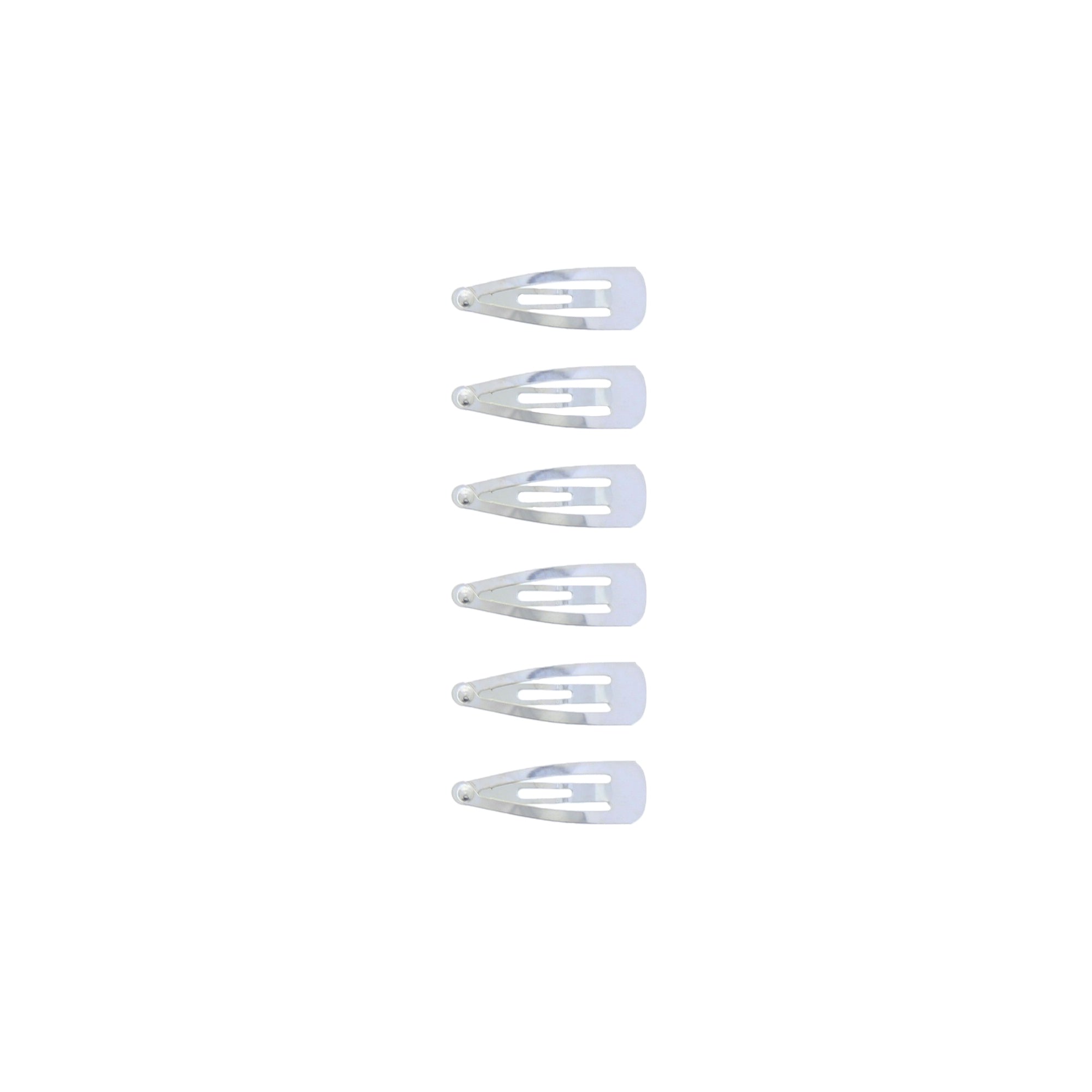 6 on a Card 3cm Epoxy Hair Snapclips