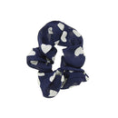 Heart Print Hair Scrunchie