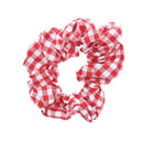 Gingham/ Checkered Hair Scrunchie