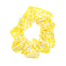 Gingham/ Checkered Hair Scrunchie