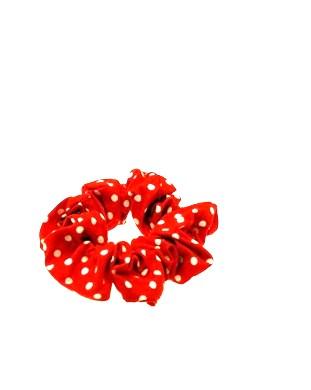 Large Polka Dot Hair Scrunchie
