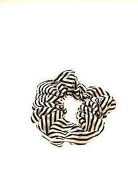 Narrow Stripe Hair Scrunchie