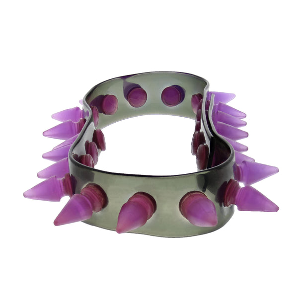 UV Necklace / Chocker With Spikes