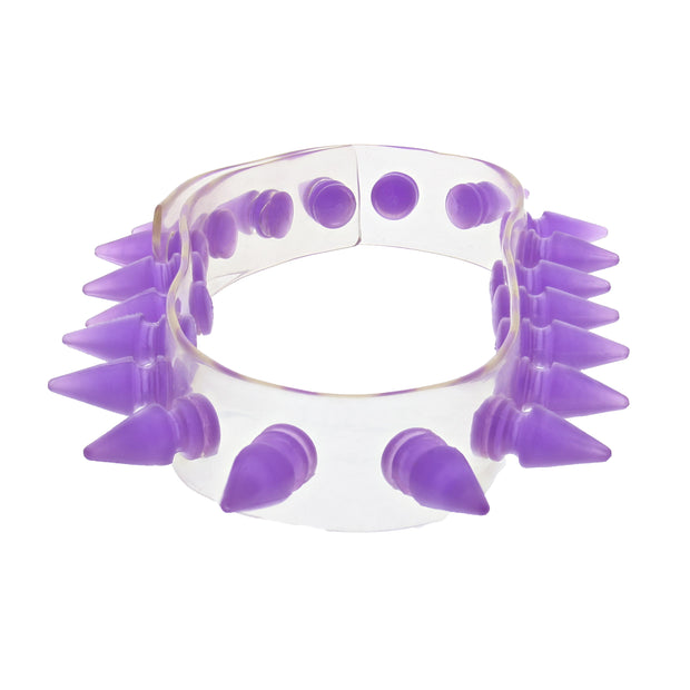 UV Necklace / Chocker With Spikes