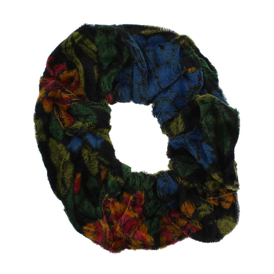 80s Vintage Print Hair Scrunchie