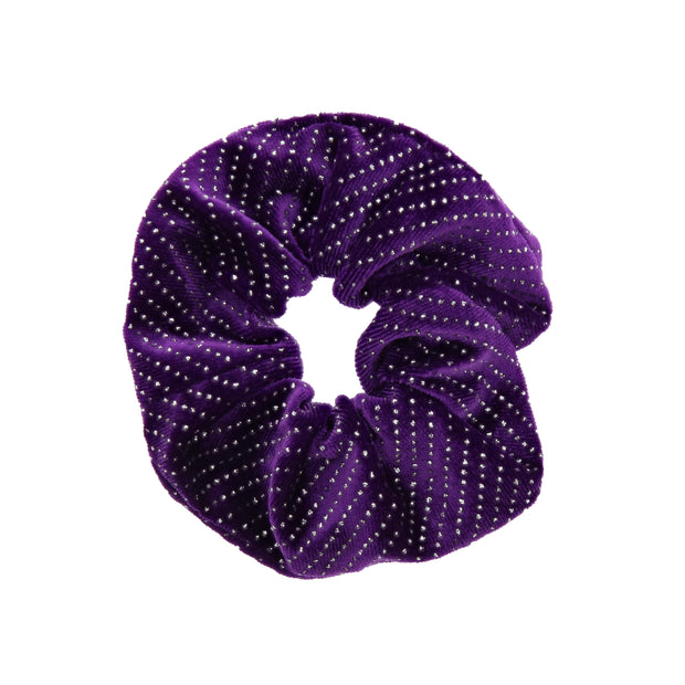 Lurex Velvet Scrunchie